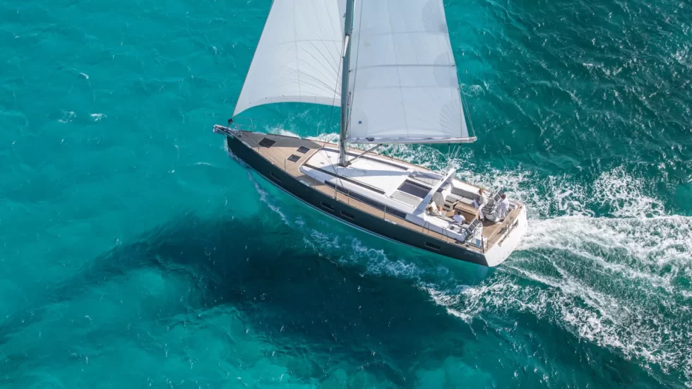 Oceanis 55 sailing yacht